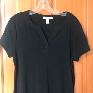 Chico’s black cotton dress